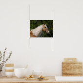 Bob Langrish | Palomino Quarter Horse Headshot Poster (Keuken)
