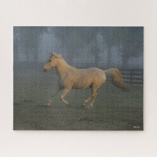 Bob Langrish Palomino Tennessee Walker in Mist Legpuzzel