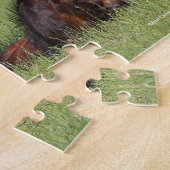 Bob Langrish Quarter Horse Mare and Foal Standing Legpuzzel (Zijkant)