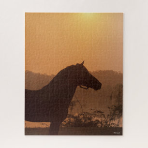 Bob Langrish   Rocky Mountain Horse Silhouette Legpuzzel
