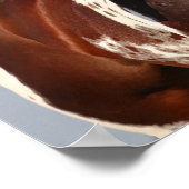 Bob Langrish | Tobiano Paint Stallion Headshot Poster (Hoek)