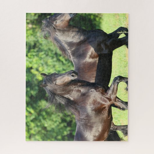 Bob Langrish | Twee vrienden die samenwerken Legpuzzel (Verticaal)