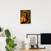 Bob Langrish | Vaststaand Pony Chocktaw Poster (Thuiskantoor)