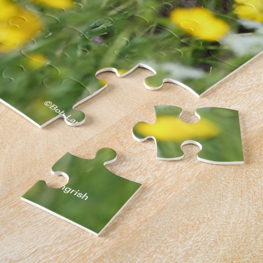 Bob Langrish | Welsh Pony resting in Flowers Legpuzzel (Zijkant)