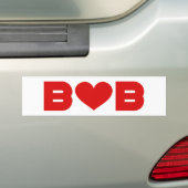Bob Love Bumpersticker (Op auto)
