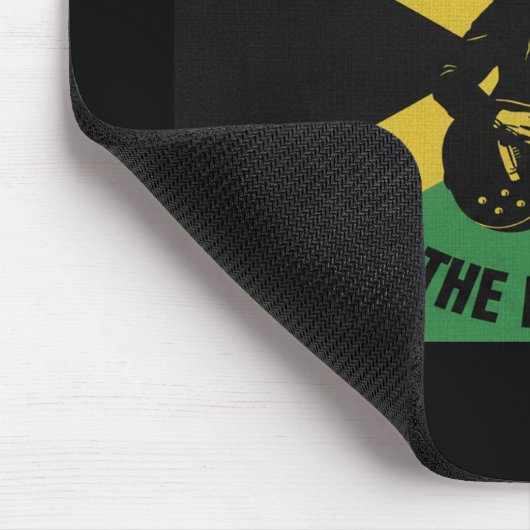 Bob Marley Mouse Pad Muismat (Hoek)