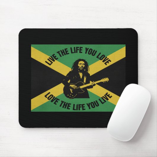 Bob Marley Mouse Pad Muismat (Met muis)