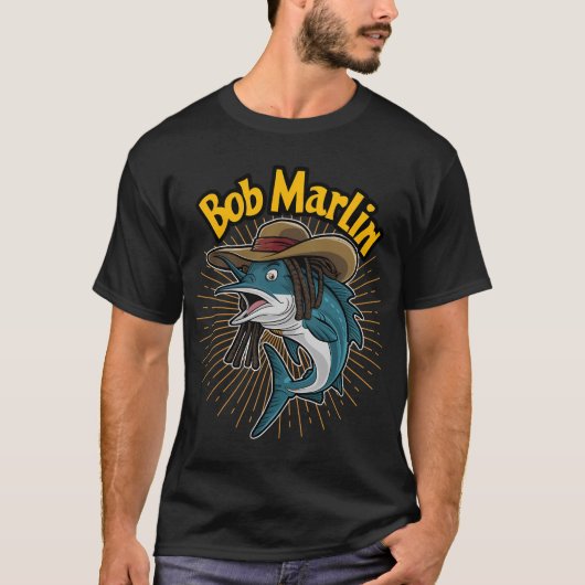 Bob Marlin T-shirt (Voorkant)