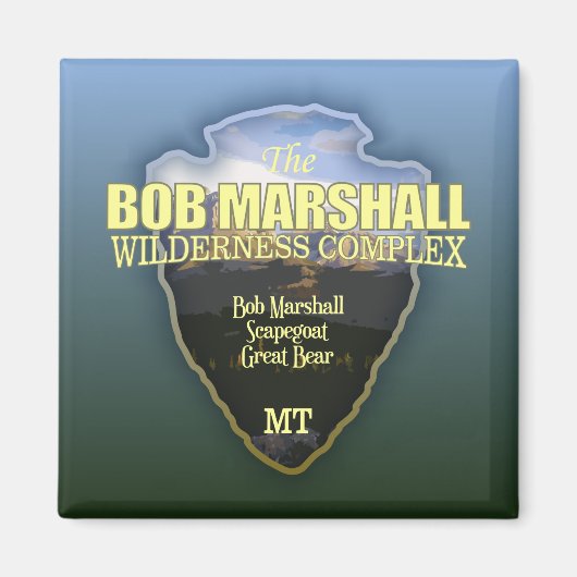 Bob Marshall Wilderness Complex (pijlpunt) Magneet (Voorkant)