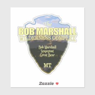 Bob Marshall Wilderness Complex (pijlpunt) Sticker