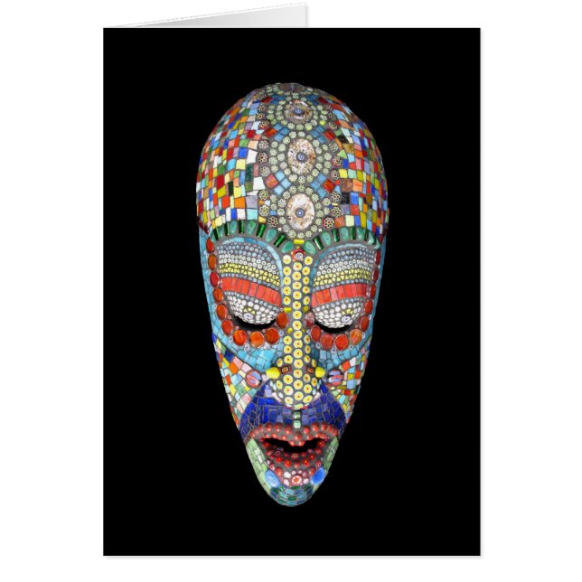 Bob, pourquoi le long visage ? Masque mosaïque (Devant)