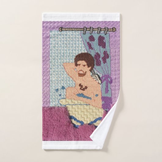 Bob Ross neemt een handdoek (Handdoek)