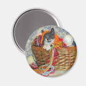 Bob Spinn'in a Yarn Magnet Magneet (Voorkant / Achterkant)