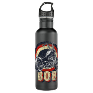 Bob the Bobber Gepersonaliseerd Chop Motorcycle Bi Waterfles