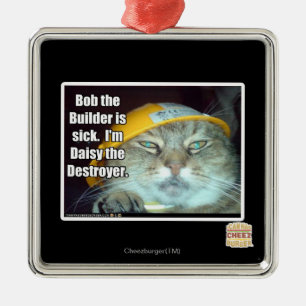 Bob the Builder is ziek Metalen Ornament