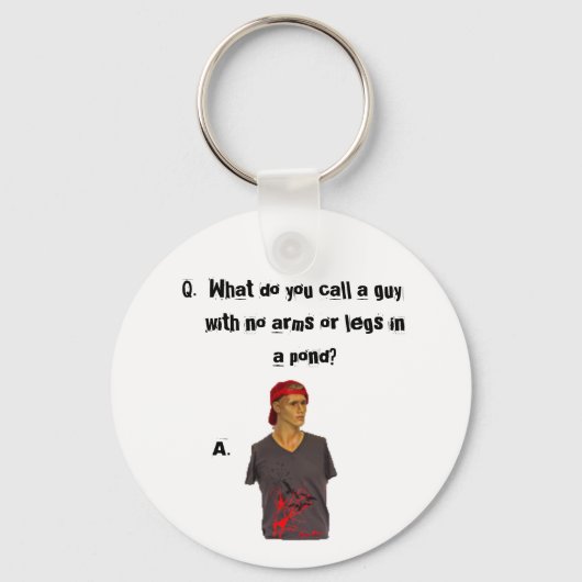 Bob the MANequin Sleutelhangers (Voorkant)