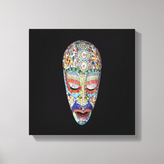 Bob, waarom het Long Face? Mozaïekmasker Canvas Afdruk (Voorkant)