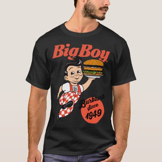 Bob&x27;s Big Boy Burger Burbank Since 1949 Classi T-shirt (Voorkant)