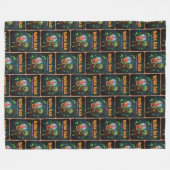 Boba Bar – Fleece Blanket Deken (Voorkant (Horizontaal))