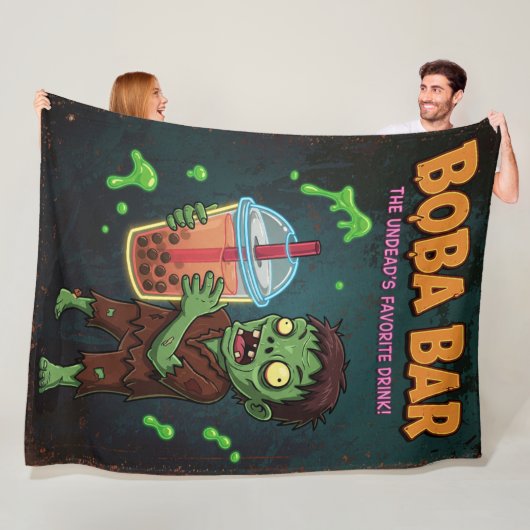 Boba Bar – Fleece Blanket Deken (In situ)