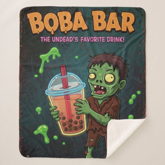 Boba Bar – Plaid Sherpa (Devant)