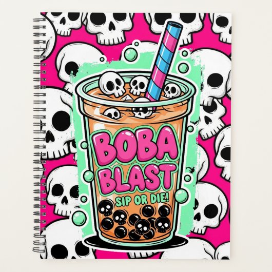 Boba Blast – Drink of Sterf! Planner (Voorkant)