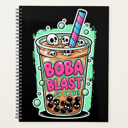 Boba Blast – Planificateur Sip or Die ! (Devant)