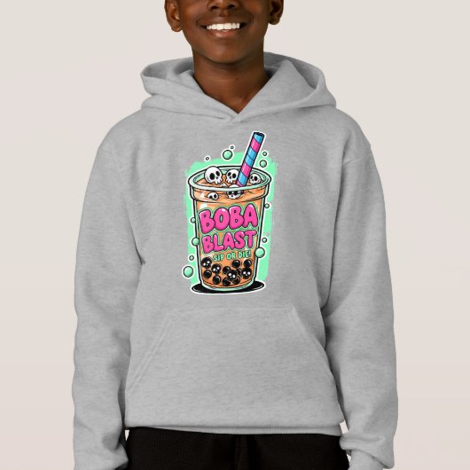 Boba Blast – Sip or Die! Kids' (Voorkant)