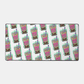 Boba Blast – Sip or Die ! Tapis de bureau (Recto)
