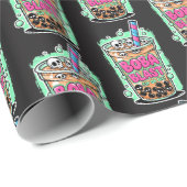 Boba Blast – Sip or Die! Wrapping Paper Cadeaupapier (Rol Hoek)