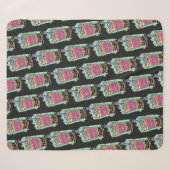 Boba Blast – Sip ou Meurs ! Plaid Sherpa (Devant (Horizontal))