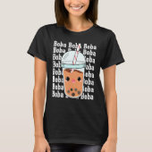 Boba Boba Boba Bubble Tea Costumes Bubble Tea T-shirt (Voorkant)
