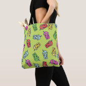 Boba Bubble Tea Pattern Draagtas (Dichtbij)