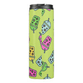 Boba Bubble Tea Pattern Thermosbeker (Achterkant)