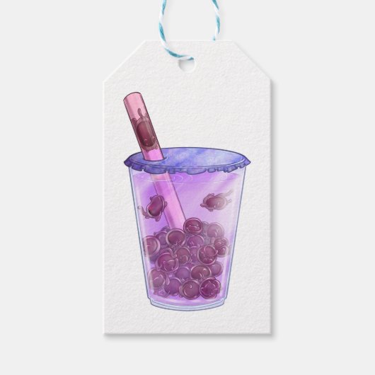 Boba Cats Cadeaulabel (Voorkant)