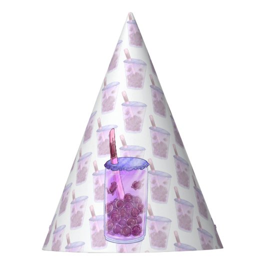 Boba Cats Feesthoedjes (Voorkant)