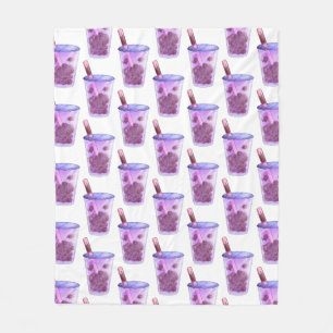 Boba Cats Fleece Deken