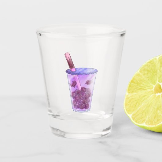 Boba Cats Shot Glas (Voorkant)