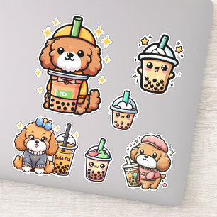 Boba Cavoodle Sticker