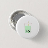 Boba Drink Pin Ronde Button 3,2 Cm (Voorkant /achterkant)