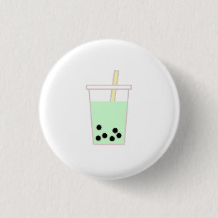 Boba Drink Pin Ronde Button 3,2 Cm