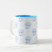 Boba Elephant Tweekleurige Koffiemok (Voorkant links)