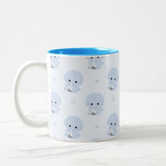 Boba Elephant Tweekleurige Koffiemok (Links)