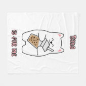 Boba is voor mij fleece deken (Voorkant (Horizontaal))