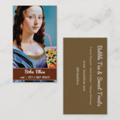 Boba Lisa - Bold Bubble Tea  Visitekaartje (Voorkant / Achterkant)