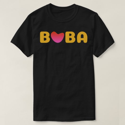 Boba Love T-shirt (Design voorkant)