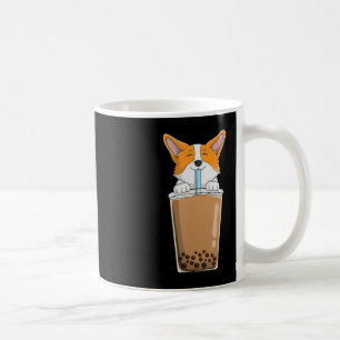 Boba Melk Thee Kawaii Corgi Puppy Japanse Anime St Koffiemok