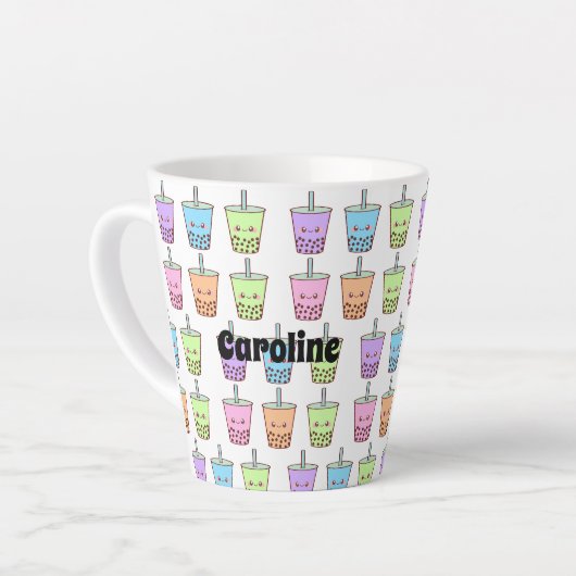 Boba Melk Thee Smaken Latte Mok (Linkerhoek)