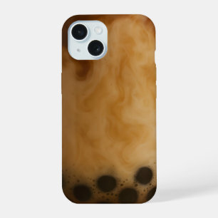 Boba melkthee grappig iPhone 15 hoesje