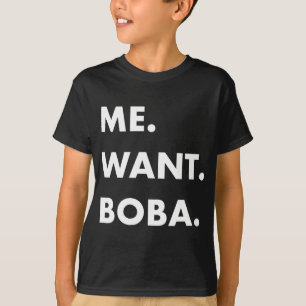 Boba Milk Tea Grappige Aziatische Drink T-shirt
